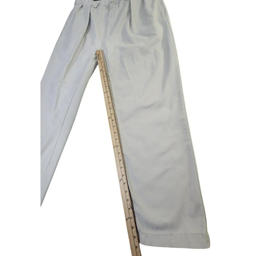 Polo Ralph Lauren Pants Men's 38x30* (Fits 36x29.5) Beige Pleated Straight Leg